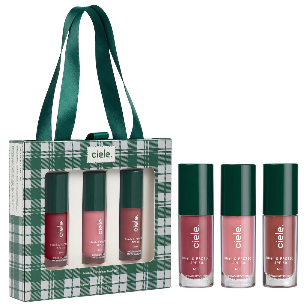 ciele  Mini Blush & Cheer Liquid Blush SPF 50+ Gift Set Pre orden