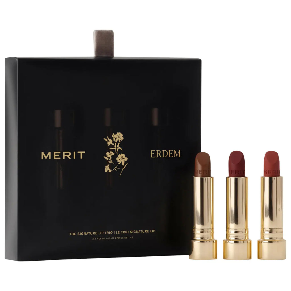 MERIT x Erdem Signature Lip Gift Set Pre orden