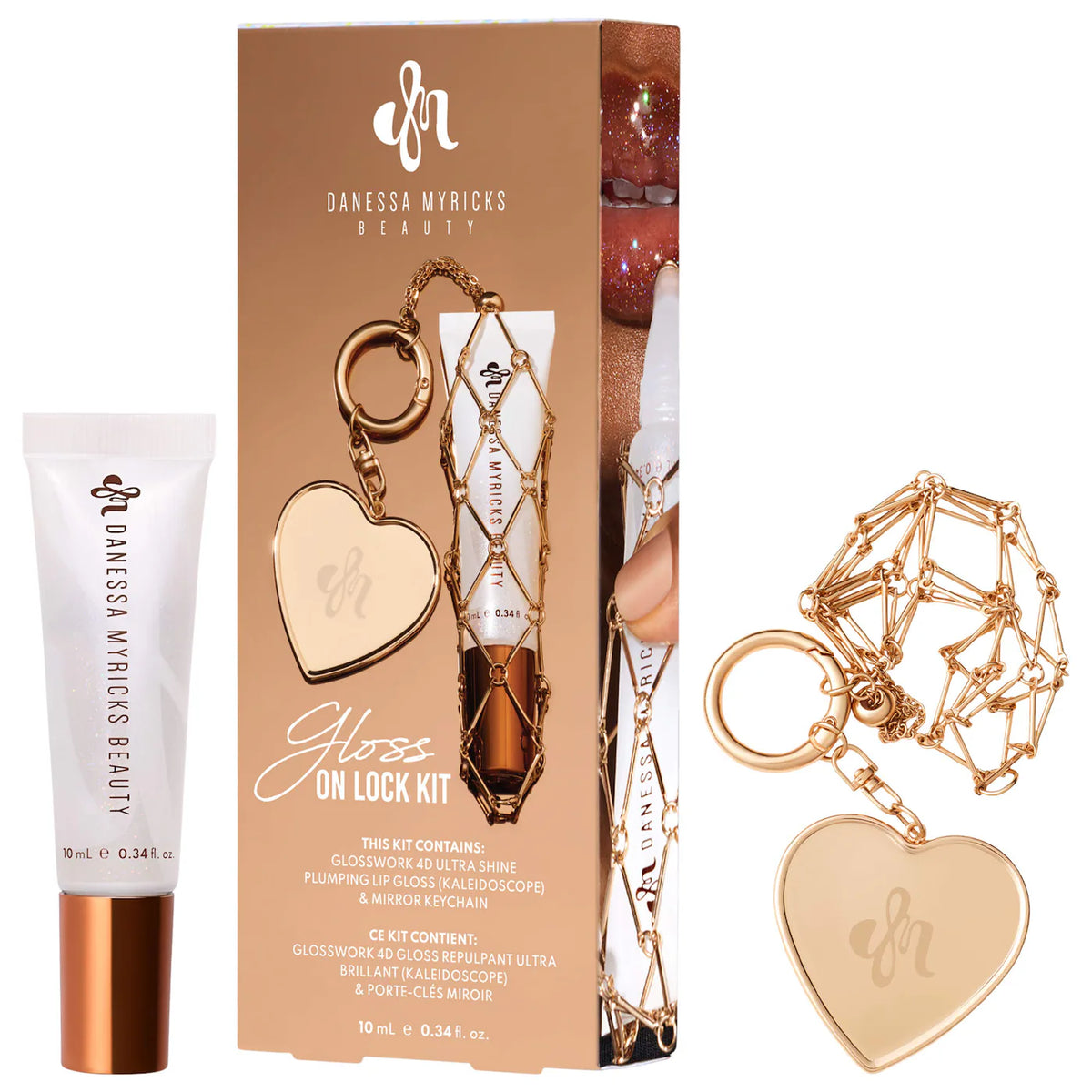 Danessa Myricks Beauty  Lip Gloss On Lock Kit Makeup Gift Set Pre orden