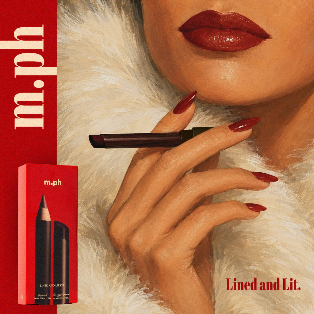 m.ph by Mary Phillips  Lined & Lit Lipstick & Lip Liner Gift Set Pre order