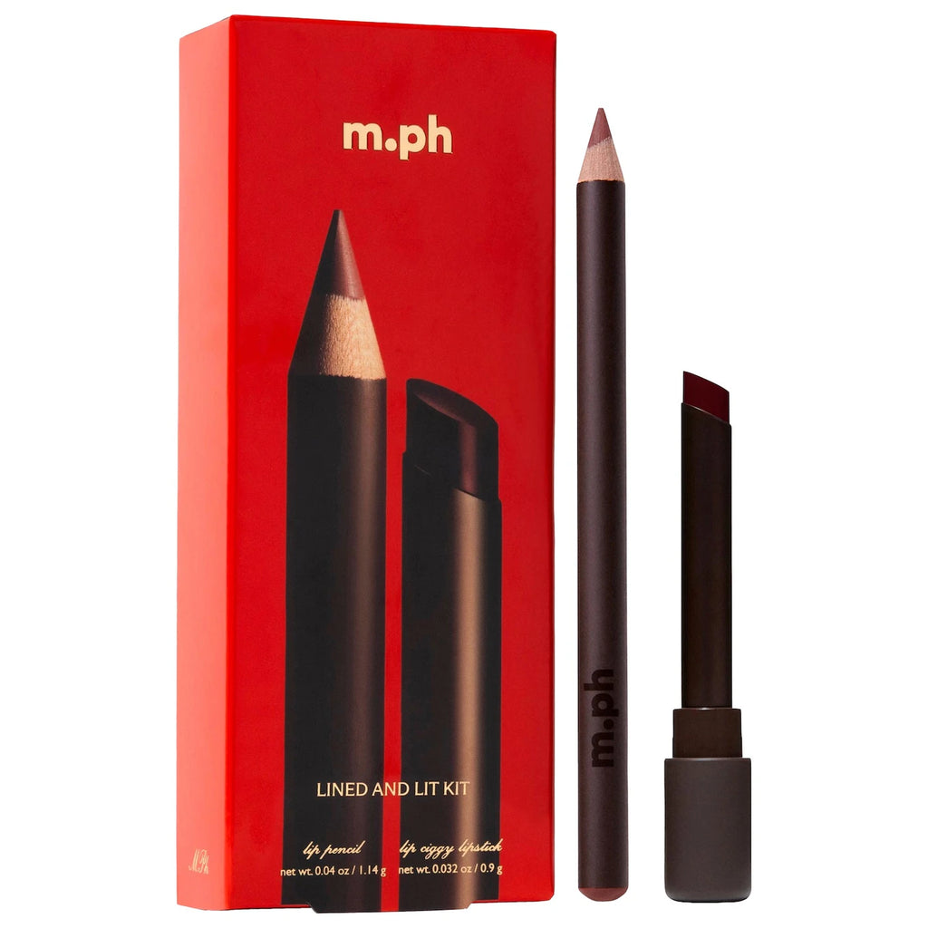 m.ph by Mary Phillips  Lined & Lit Lipstick & Lip Liner Gift Set Pre order
