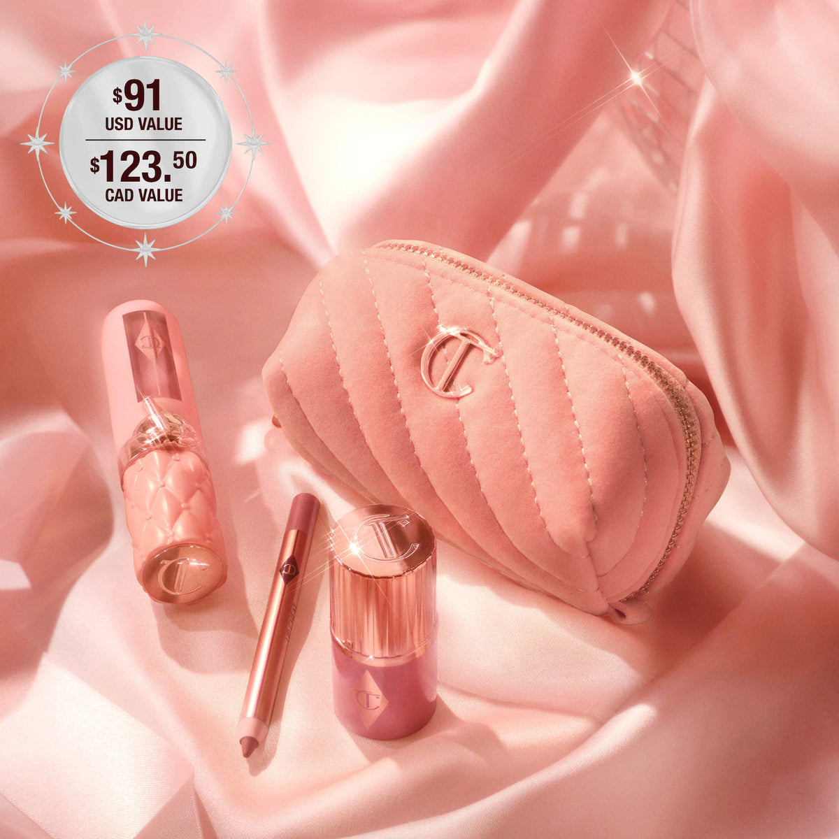 Charlotte Tilbury  Pillow Talk Everyday Icons Lip & Cheek Makeup Gift Set Pre orden